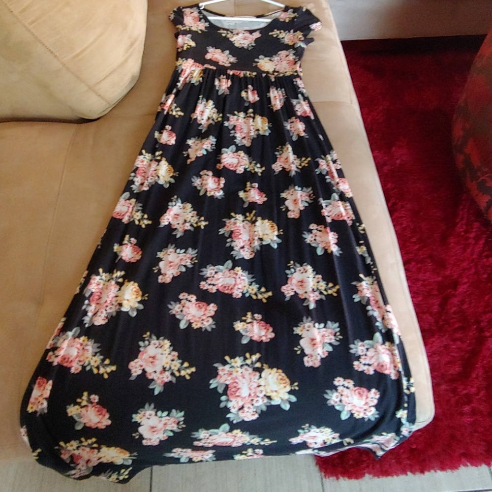 Chris and Carol maxi dress